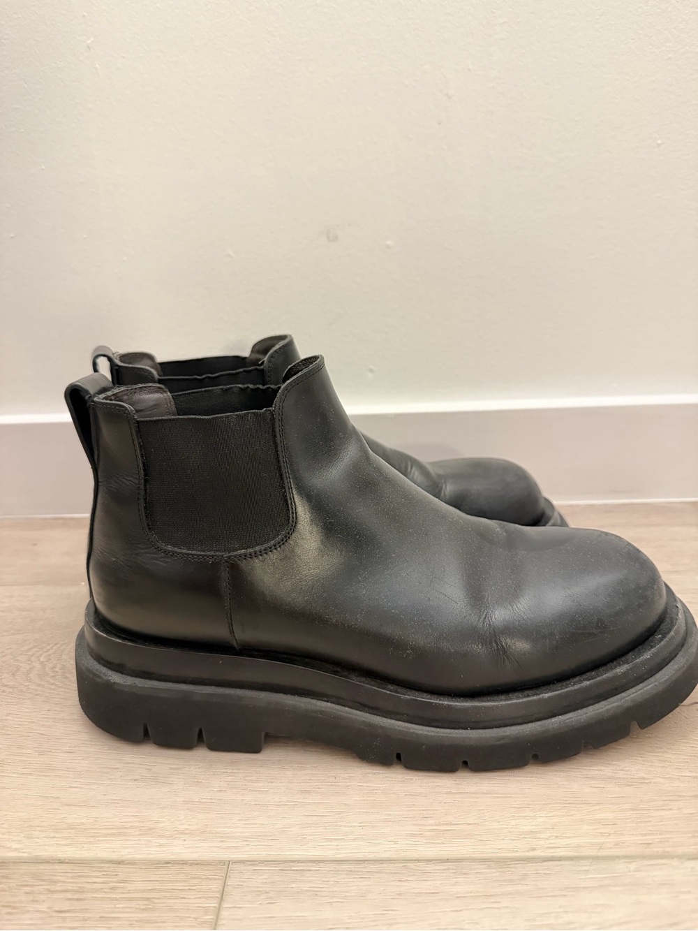 Bottega Veneta Lug Ankle Boots (43 IT, 10 US)
